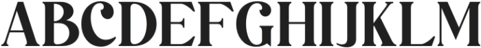 Gaphin-Regular otf (400) Font UPPERCASE