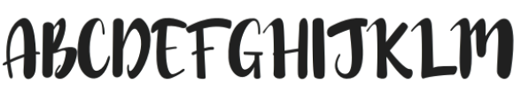 Gapsyona Regular otf (400) Font UPPERCASE