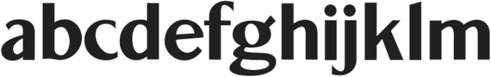 Garacie Medium otf (500) Font LOWERCASE