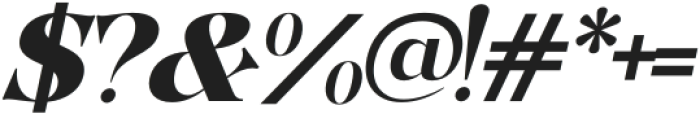 GarageHostar-Italic otf (400) Font OTHER CHARS