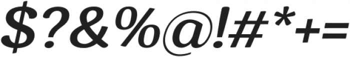 Garbata Medium Italic otf (500) Font OTHER CHARS