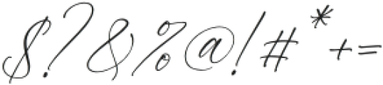 Garbina Sarleta Italic otf (400) Font OTHER CHARS