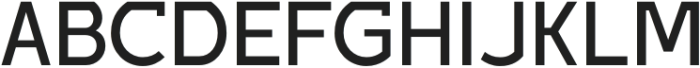 Garcog-Regular otf (400) Font UPPERCASE