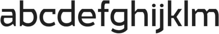 Garcog-Regular otf (400) Font LOWERCASE