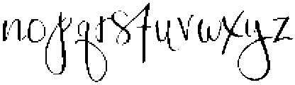 Garde otf (400) Font LOWERCASE