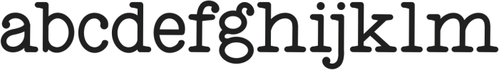 Garden Marker Serif otf (400) Font LOWERCASE