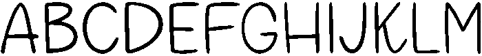 Garden Regular otf (400) Font UPPERCASE