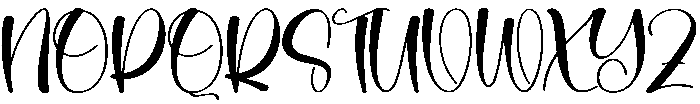 Garden Regular otf (400) Font UPPERCASE