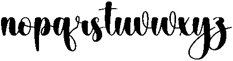 Garden Regular otf (400) Font LOWERCASE
