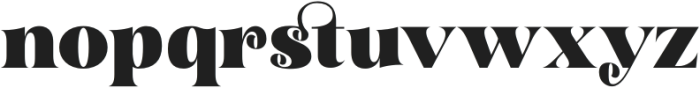 Garden Rosila otf (400) Font LOWERCASE