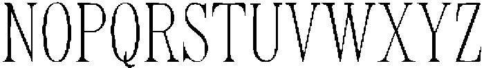 Garden State Serif otf (400) Font UPPERCASE