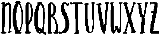 Garden Stories Bold otf (700) Font LOWERCASE