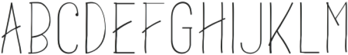 GardenVille Regular otf (400) Font UPPERCASE