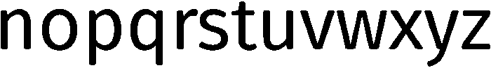 Gardenia otf (400) Font LOWERCASE