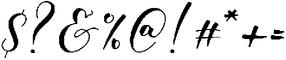 Gardenia otf (400) Font OTHER CHARS