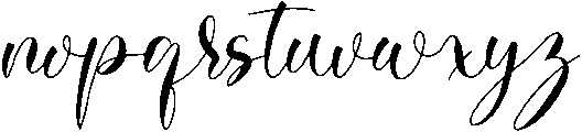 Gardenia otf (400) Font LOWERCASE
