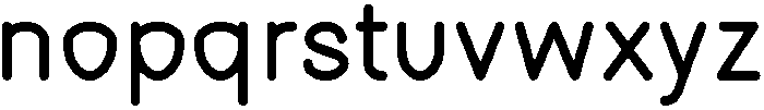 Gardenia otf (400) Font LOWERCASE