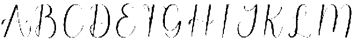 Gardening Regular otf (400) Font UPPERCASE