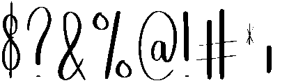 Gardening Regular otf (400) Font OTHER CHARS