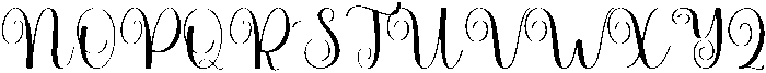 Gardening Regular otf (400) Font UPPERCASE