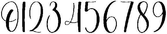Gardening Regular otf (400) Font OTHER CHARS
