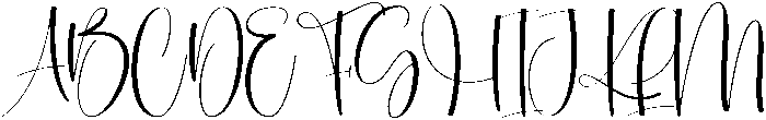 Gardening Regular otf (400) Font UPPERCASE