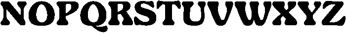 Gardino Black otf (900) Font UPPERCASE
