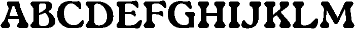 Gardino-Bold otf (700) Font UPPERCASE