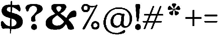 Gardino ExtraBold otf (700) Font OTHER CHARS