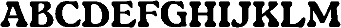Gardino ExtraBold otf (700) Font UPPERCASE