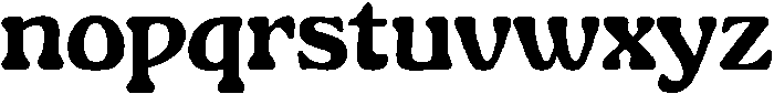 Gardino ExtraBold otf (700) Font LOWERCASE