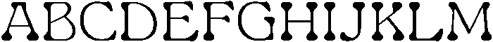 Gardino Light otf (300) Font UPPERCASE