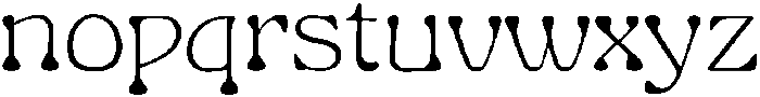 Gardino Light otf (300) Font LOWERCASE
