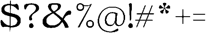 Gardino Medium otf (500) Font OTHER CHARS