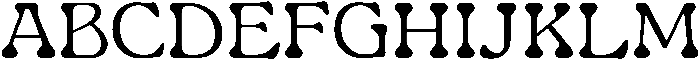 Gardino-Regular otf (400) Font UPPERCASE