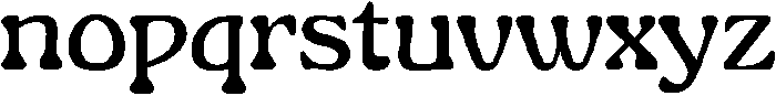 Gardino SemiBold otf (600) Font LOWERCASE
