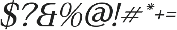 Gardmun Kinsley Italic otf (400) Font OTHER CHARS