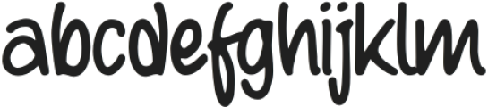 Gareh Regular otf (400) Font LOWERCASE