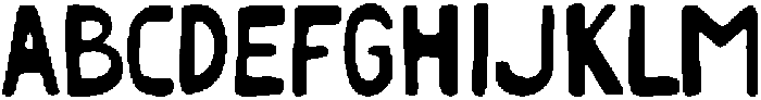 Garens Regular otf (400) Font UPPERCASE