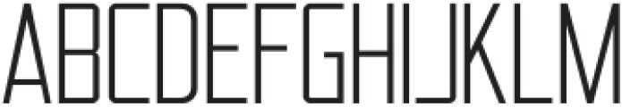 Gareth Extra Light Condensed otf (200) Font LOWERCASE