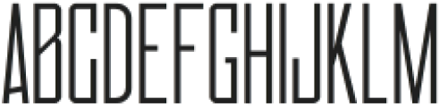 Gareth Extra Light Ultra Condensed otf (200) Font UPPERCASE