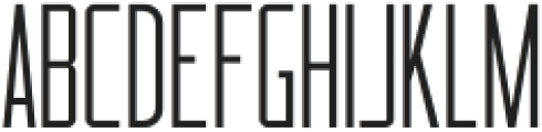 Gareth Extra Light Ultra Condensed otf (200) Font LOWERCASE