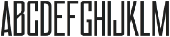 Gareth Light Ultra Condensed otf (300) Font UPPERCASE