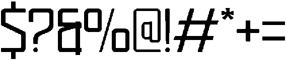Gareth Regular otf (400) Font OTHER CHARS