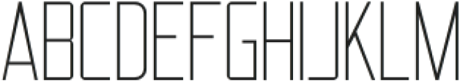 Gareth Thin Condensed otf (100) Font LOWERCASE