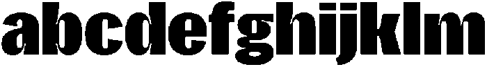 Gargenic Extra Bold otf (700) FONT