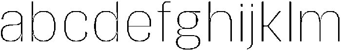 Gargenic Hairline otf (100) FONT