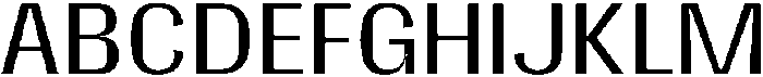 Gargenic Light otf (300) Font UPPERCASE