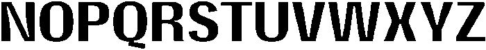 Gargenic Medium otf (500) Font UPPERCASE
