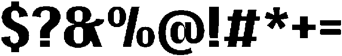Gargenic Semi Bold otf (600) Font OTHER CHARS
